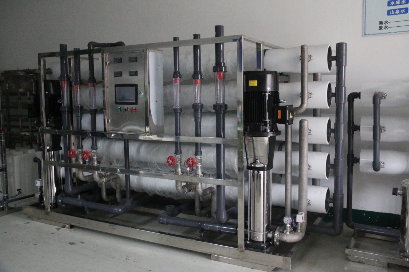 偉城電鍍反滲透純水設(shè)備項目